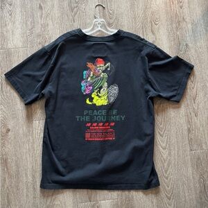 Salehe Bembury New Balance YURT Pocket Tee Shirt. Slate. Mens Large. Be a Spunge